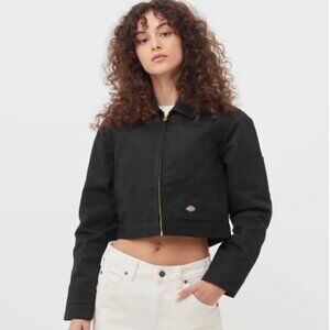 DICKIESWMNS LINED EISENHOWER CROPPED REC JACKET